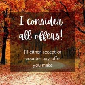 Make me an offer!